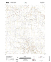 US Topo 7.5-minute map for Tate School NM