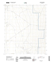 US Topo 7.5-minute map for Taylor Well NM