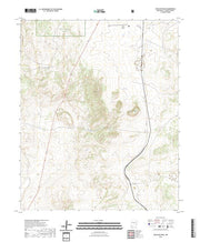 US Topo 7.5-minute map for Tecolote Peak NM