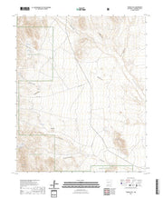 US Topo 7.5-minute map for Tenmile Hill NM