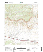 US Topo 7.5-minute map for Thoreau NM