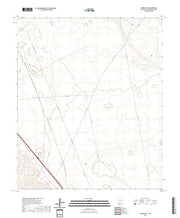 US Topo 7.5-minute map for Thorn Well NM