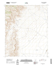 US Topo 7.5-minute map for Tip Top Canyon NM