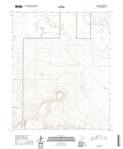 US Topo 7.5-minute map for Tolar SE NM