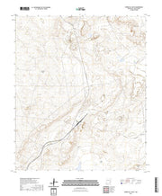 US Topo 7.5-minute map for Tower Hill South NM