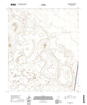 US Topo 7.5-minute map for Tres Hermanos NM