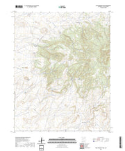 US Topo 7.5-minute map for Tres Hermanos Peak NM