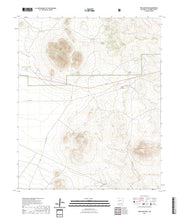 US Topo 7.5-minute map for Tres Montosas NM