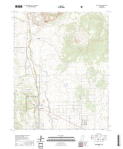 US Topo 7.5-minute map for Tres Piedras NM