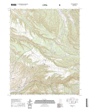 US Topo 7.5-minute map for Truchas NM