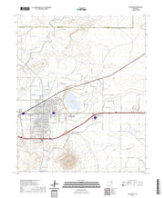 US Topo 7.5-minute map for Tucumcari NM