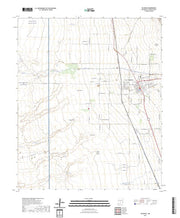 US Topo 7.5-minute map for Tularosa NM