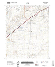 US Topo 7.5-minute map for Turquoise Hill NM