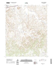 US Topo 7.5-minute map for Twin Buttes NM