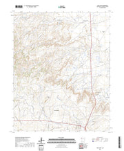 US Topo 7.5-minute map for Twin Lakes NM