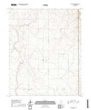 US Topo 7.5-minute map for Twin Mesa NW NM