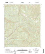 US Topo 7.5-minute map for Twin Sisters NM