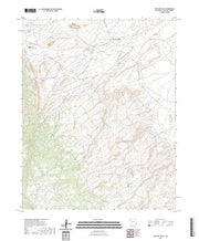 US Topo 7.5-minute map for Two Grey Hills NM