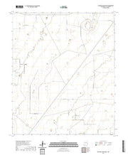 US Topo 7.5-minute map for Walking Cane Ranch NM