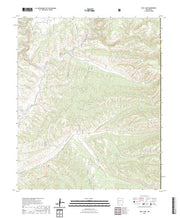 US Topo 7.5-minute map for Wall Lake NM