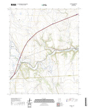 US Topo 7.5-minute map for Watrous NM