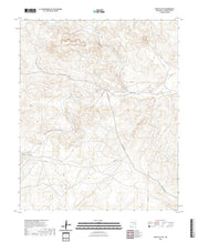 US Topo 7.5-minute map for White Flat SE NM