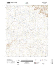 US Topo 7.5-minute map for Whitehorse NM