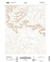 US Topo 7.5-minute map for Whitehorse Rincon NM