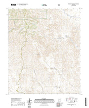 US Topo 7.5-minute map for Whiterock Mountain NM