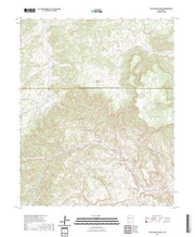 US Topo 7.5-minute map for Wild Horse Canyon NM