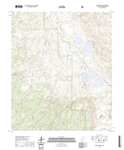 US Topo 7.5-minute map for Wind Mountain NM