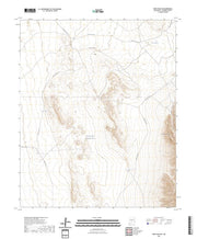 US Topo 7.5-minute map for Wrye Peak SW NM