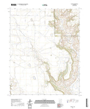 US Topo 7.5-minute map for Yates SE NM