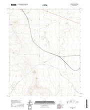 US Topo 7.5-minute map for Yeso Mesa NM