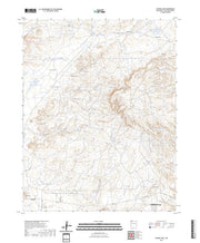 US Topo 7.5-minute map for Youngs Lake NM