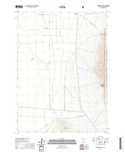 US Topo 7.5-minute map for Andorno Ranch NV