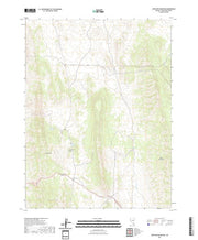 US Topo 7.5-minute map for Antelope Mountain NV
