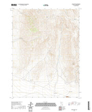US Topo 7.5-minute map for Antler Peak NV