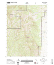 US Topo 7.5-minute map for Arch Canyon NV