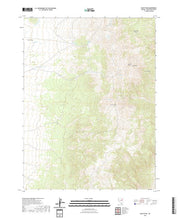US Topo 7.5-minute map for Baldy Peak NV