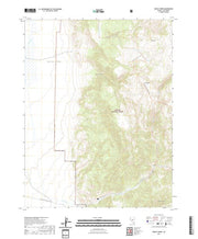 US Topo 7.5-minute map for Barley Creek NV