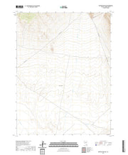 US Topo 7.5-minute map for Bartine Ranch NE NV