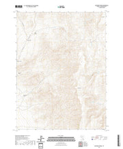 US Topo 7.5-minute map for Bartomes Spring NV