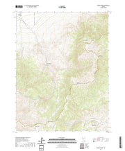 US Topo 7.5-minute map for Basque Summit NV