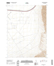 US Topo 7.5-minute map for Bateman Spring NV