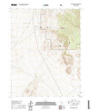 US Topo 7.5-minute map for Baxter Spring NW NV