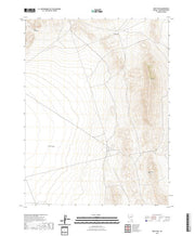 US Topo 7.5-minute map for Beck Pass NV