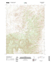 US Topo 7.5-minute map for Bellehelen NV