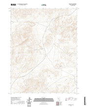 US Topo 7.5-minute map for Belleville NV