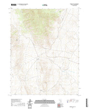 US Topo 7.5-minute map for Bennett Pass NV